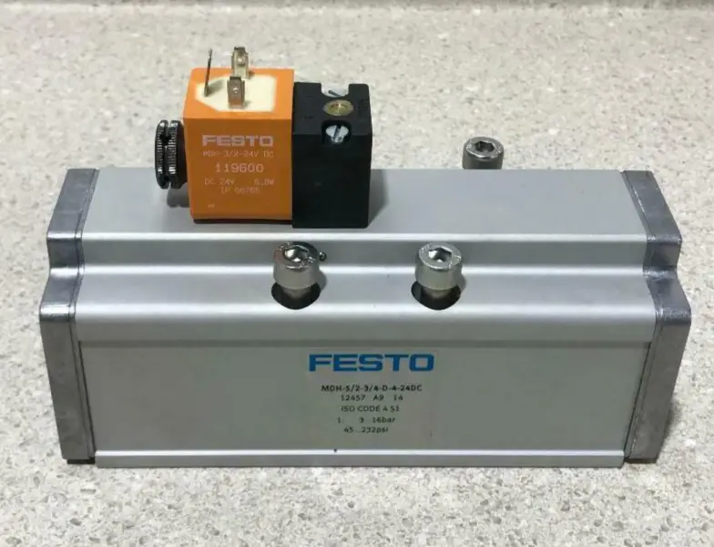 New Festo MDH-5/2-3/4-D-4-24DC
