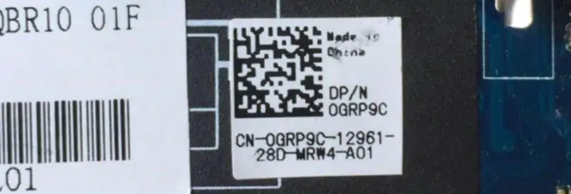 Dell M18X R2 0GRP9C QBR10 LA-8321P GRP9C motherboard