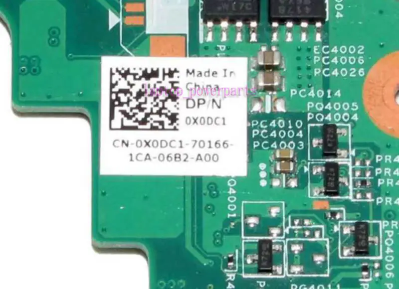 Dell 0X0DC1 motherboard