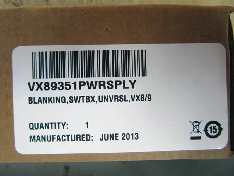 Honeywell VX89351PWRSPLY PLC module