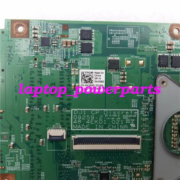 Dell H38XD motherboard