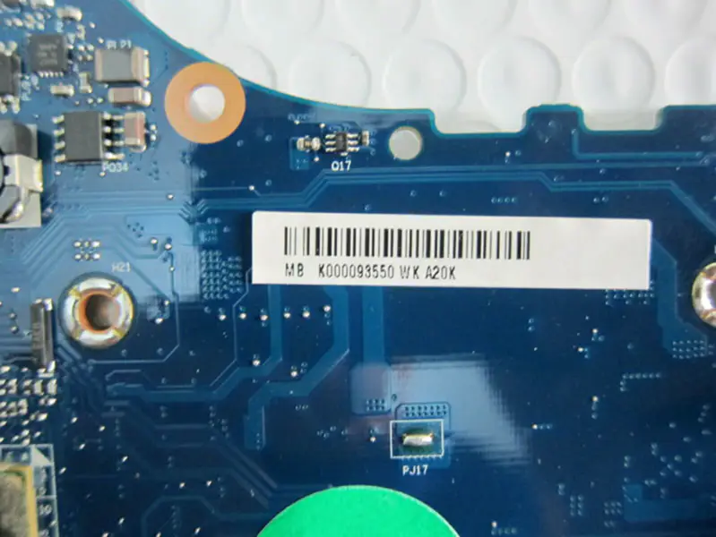 Toshiba K000093550 motherboard