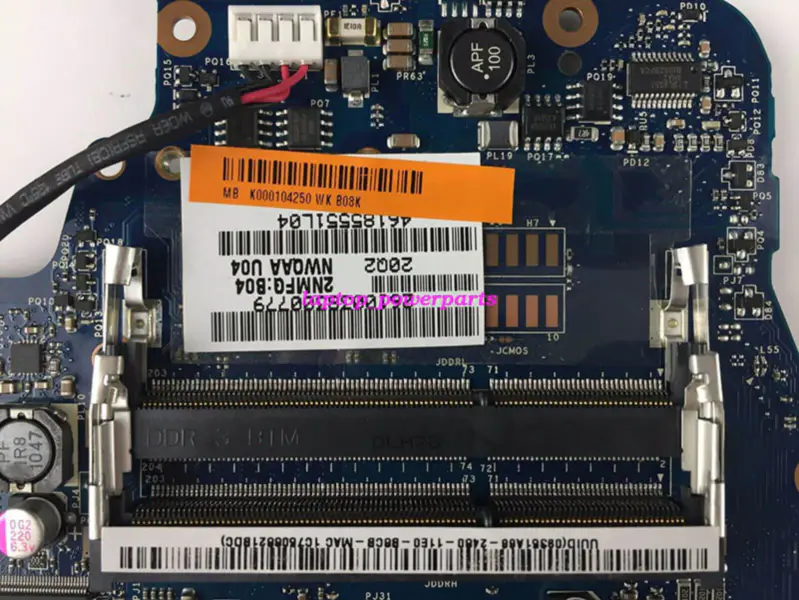 Toshiba K0001042 Toshiba Satellite 660 665 Intel Motherboard ATX motherboard