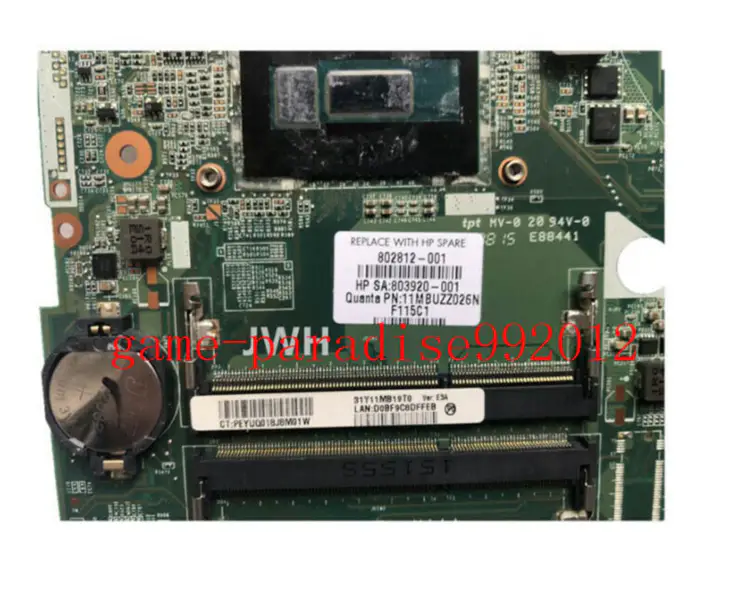 HP 802812-501 motherboard