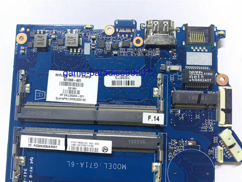 HP 927268-601 motherboard