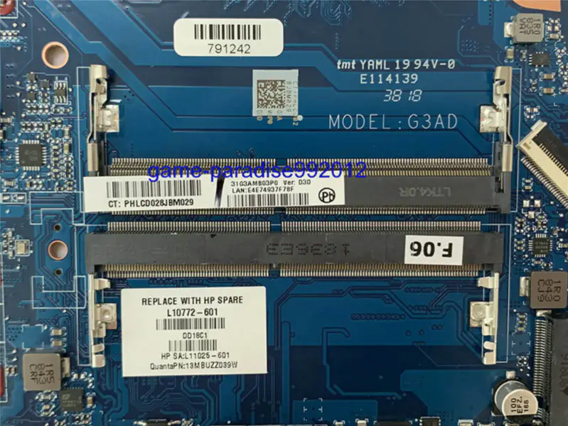 HP L10772-601 motherboard