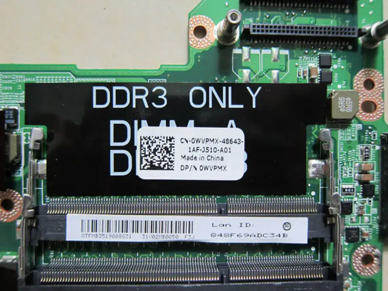 DELL N4110 HD6470M DAV02AMB8F0 CN-0WVPMX WVPMX Motherboard