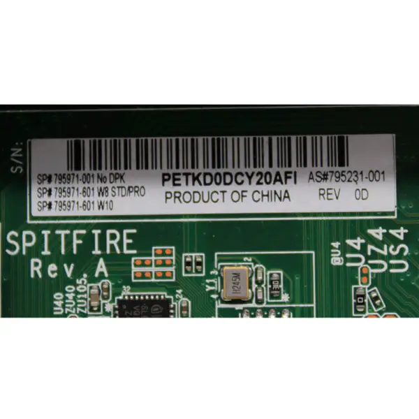 HP 795971-001795231-001 Mini-ITX motherboard