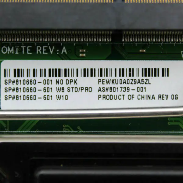 HP 801739-001810660-001 Mini-ATX motherboard