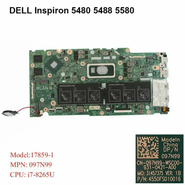 Dell 097N99 motherboard