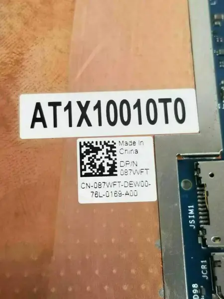 Dell 087WFT motherboard
