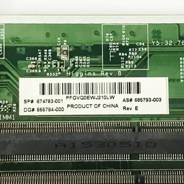 HP 674783-001 motherboard