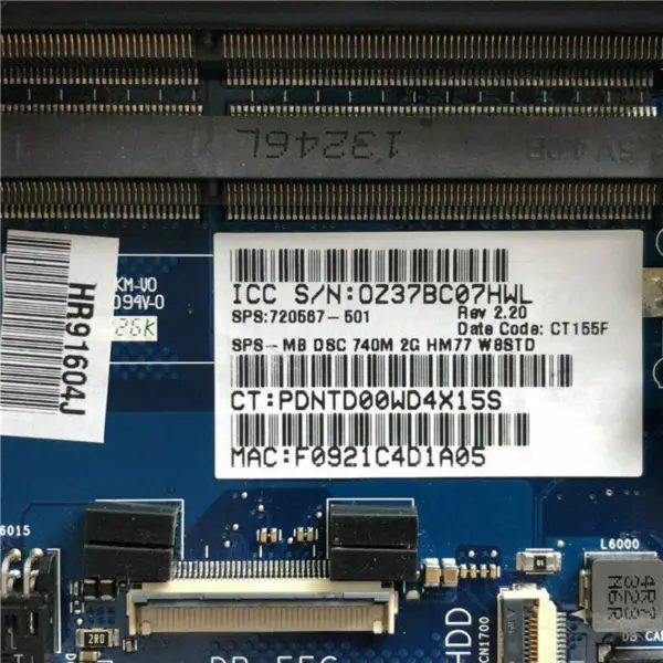 HP 720567-501 motherboard