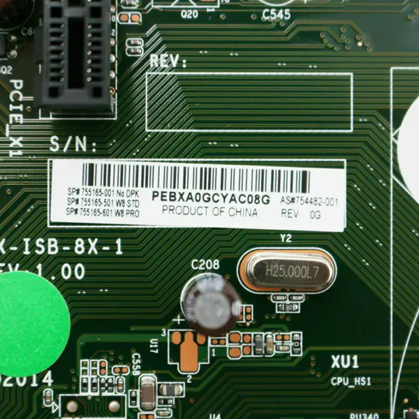 HP 754482-001 202 G2 FX-ISB-8X-1 H81 motherboard