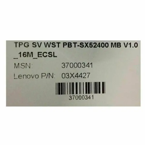 Lenovo 03X4427 motherboard