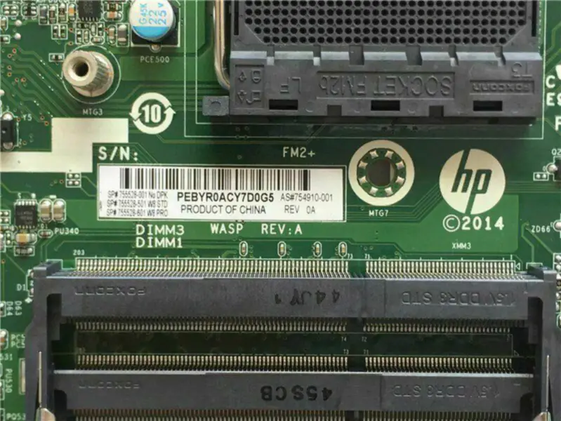 HP 754910-001 motherboard