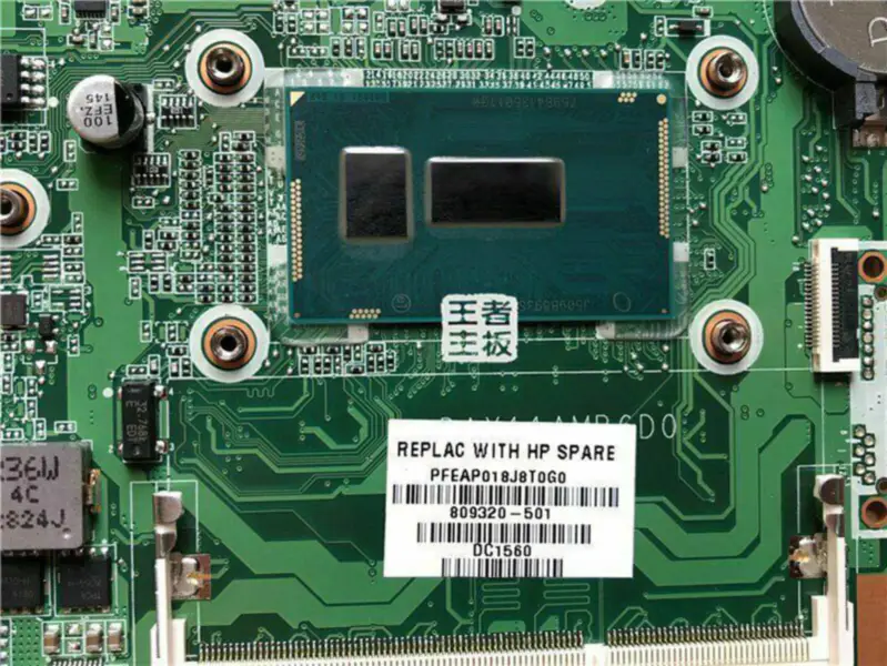 HP 809320-501 motherboard