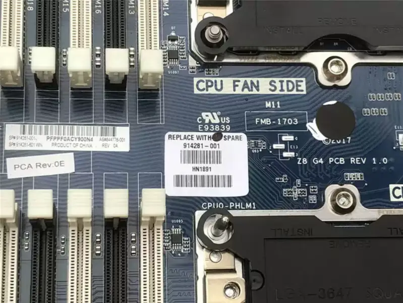 HP 844776-001 motherboard