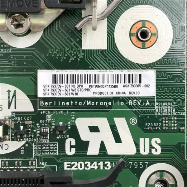 HP MS-7957793305-002793739-0001 motherboard