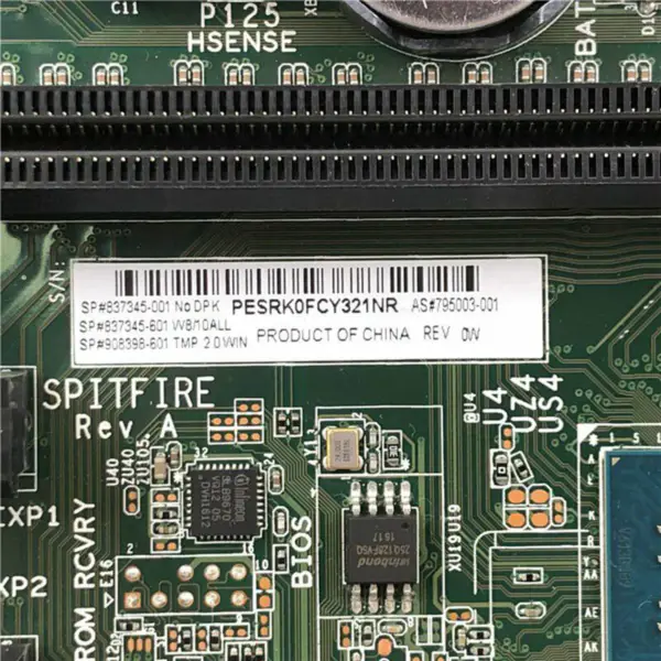 HP 795003-001 motherboard