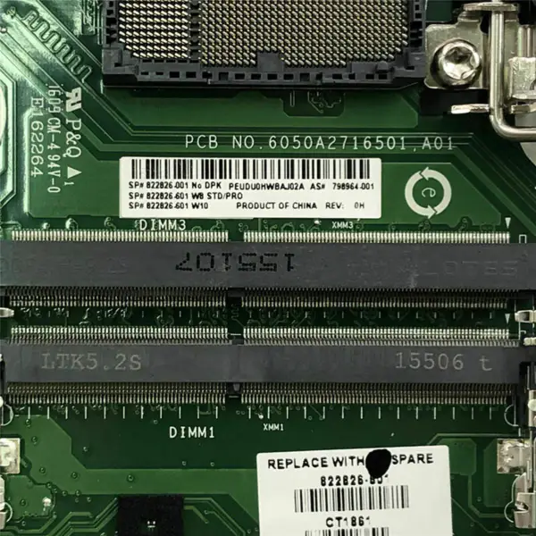 HP 798964-001822826-601 motherboard