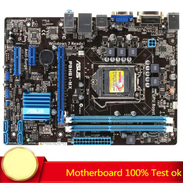 Asus P8H61-MX MicroATX motherboard