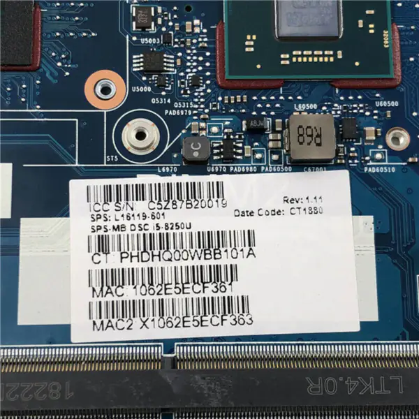 HP 6050A2945601-MBL16119-601 motherboard