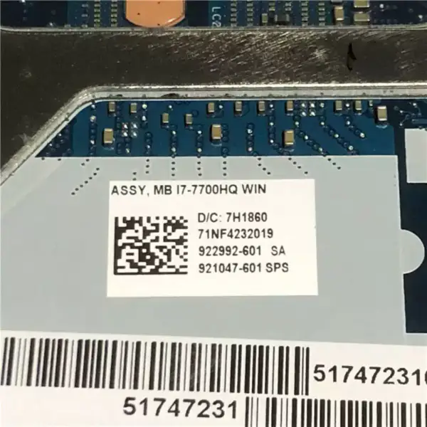 HP 921047-601 motherboard