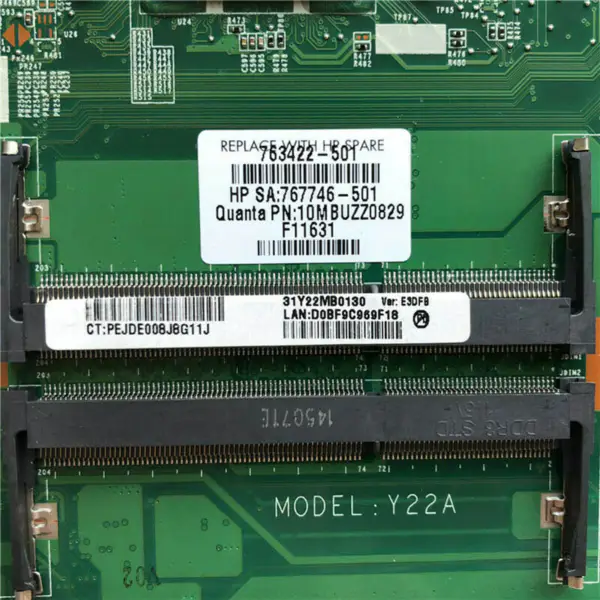 HP 767746-501 motherboard