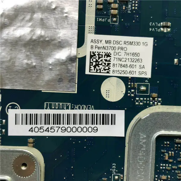 HP 815250-601 motherboard