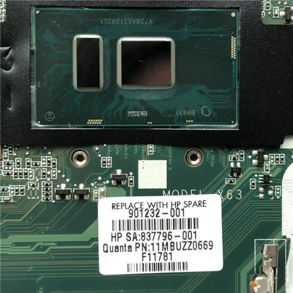 HP 837796-001 motherboard