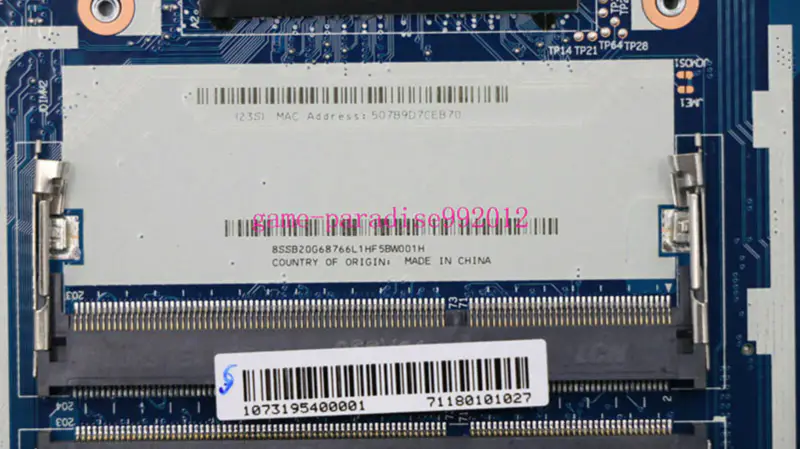 Lenovo 00HT660 motherboard