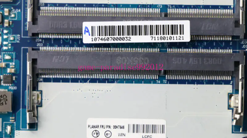 Lenovo 00HT646 motherboard