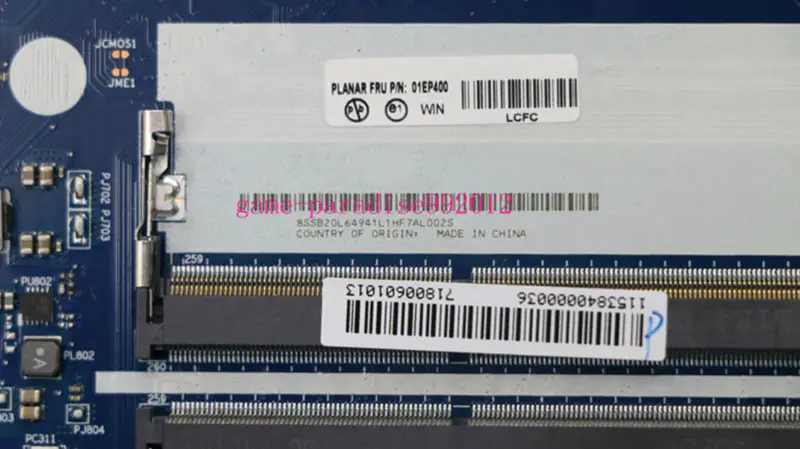 Lenovo 01EP400 motherboard