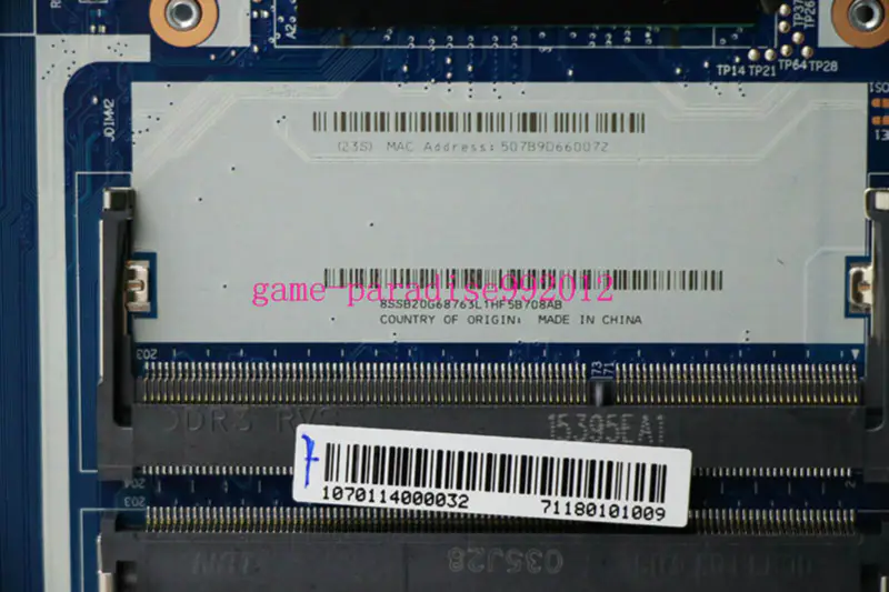 Lenovo 00HT579 motherboard