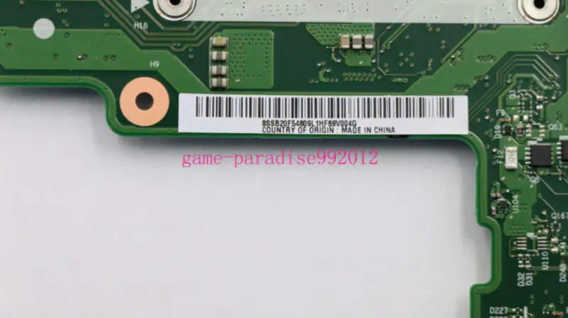 Lenovo 00HN511 motherboard