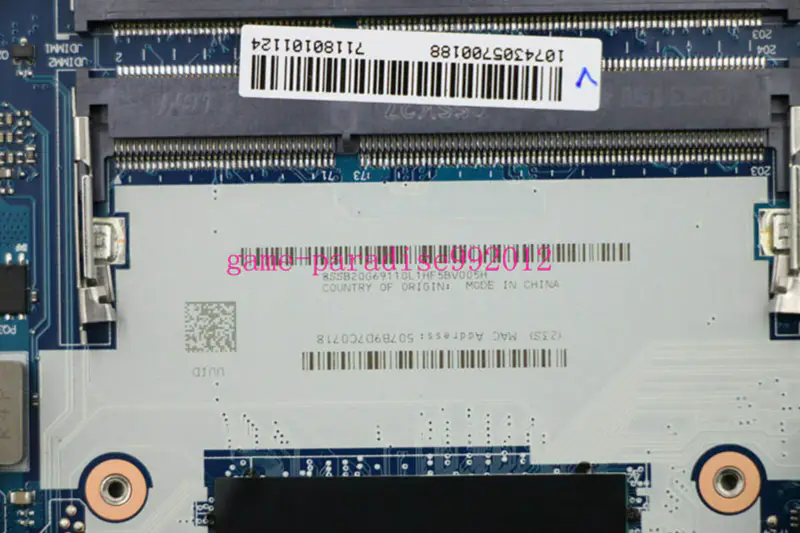 Lenovo 00HT586 motherboard