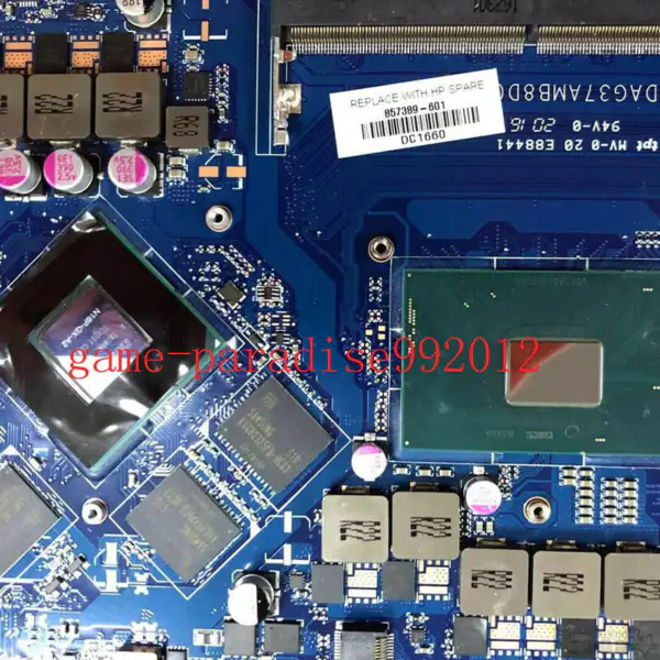 HP 857389-601 motherboard