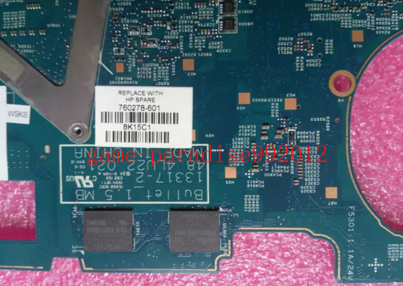 HP 760278-601 motherboard