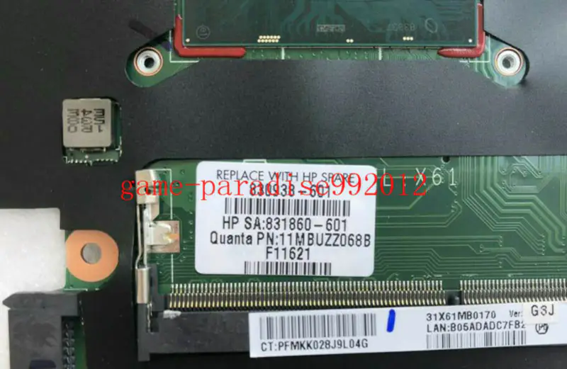 HP 830938-601 motherboard