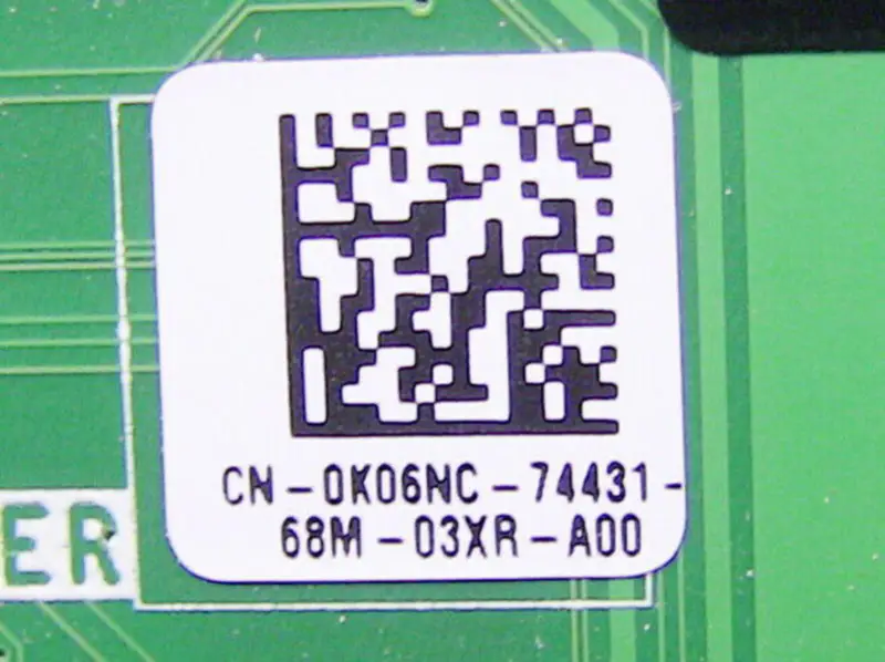 Dell 0K06NC motherboard