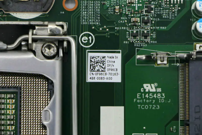 Dell F96C80 motherboard