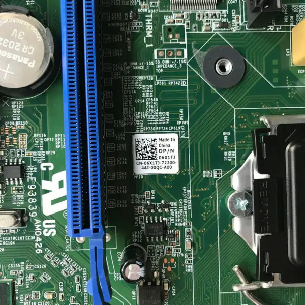 Dell 06X1TJ motherboard