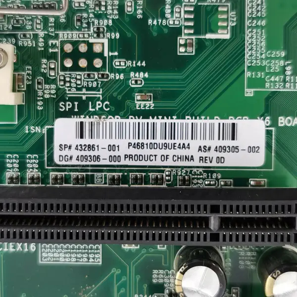 HP 432861-001409305-002 motherboard