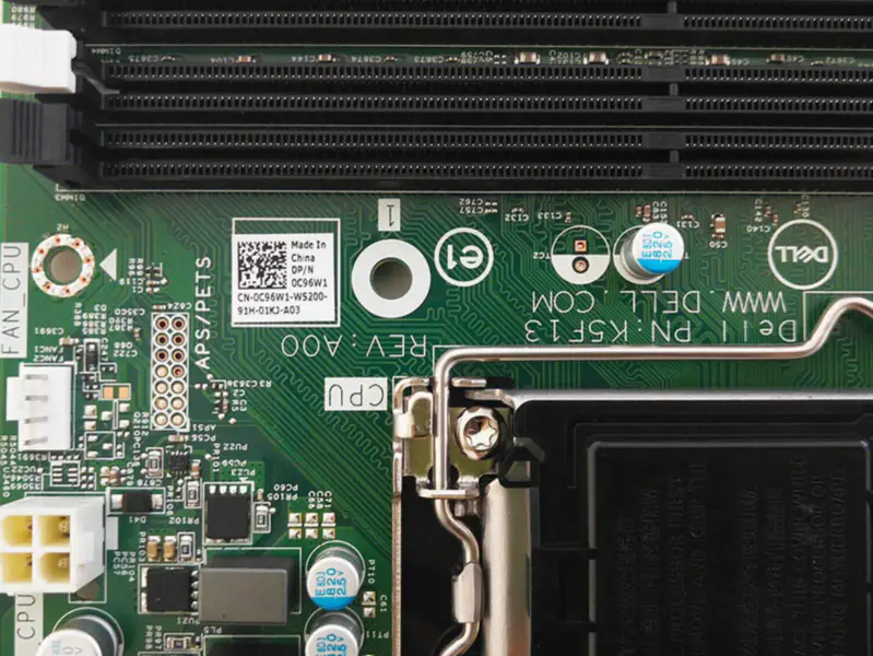 Dell 0C96W1 motherboard