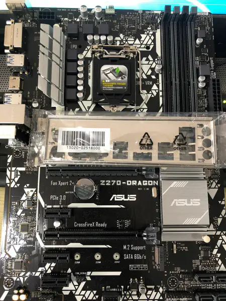 Asus Z270-DRAGON motherboard