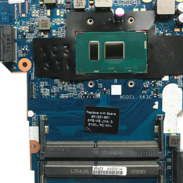 HP 855565-601 855564-001 DAX63CMB6D1 motherboard