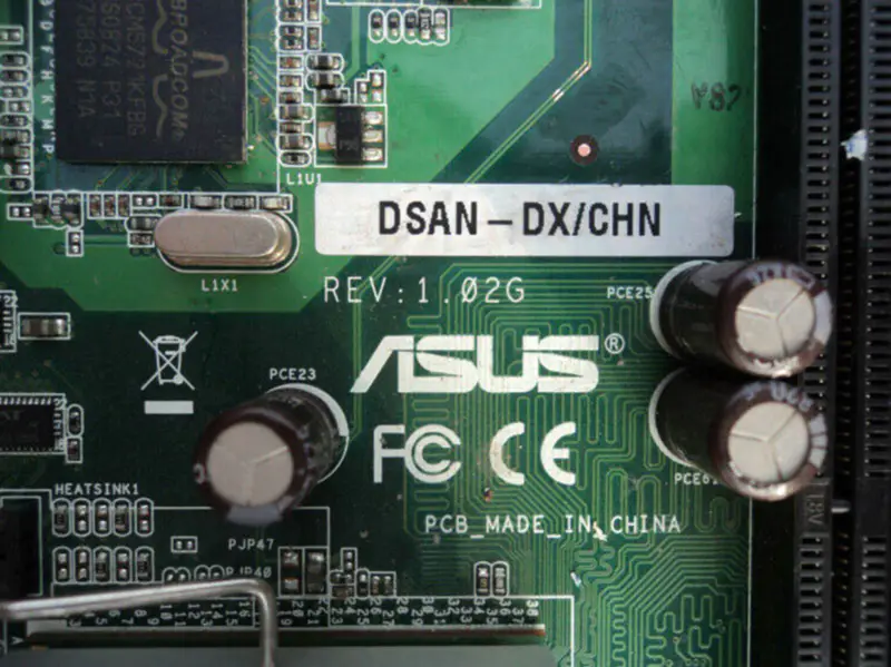 Asus DSAN-DX/CHN motherboard