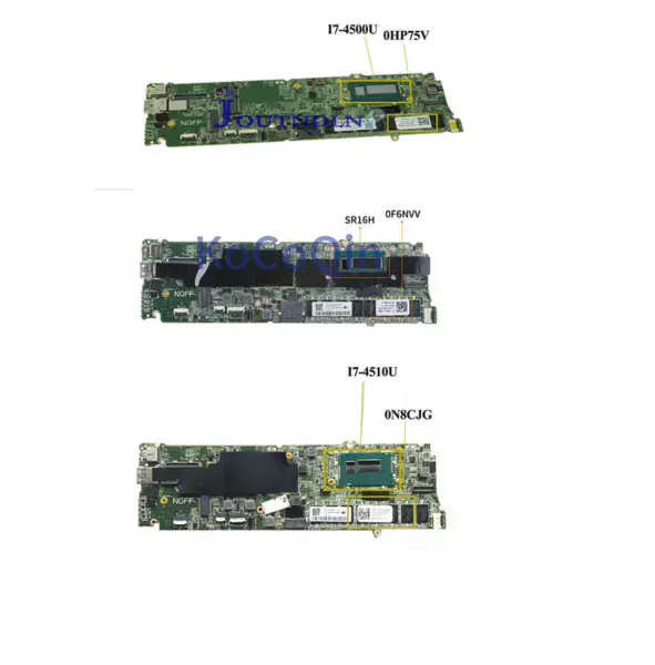 HP 0HP75V 0N8CJG N8CJG I7-4510U 0F6NVV F6NVV I7-4650U motherboard