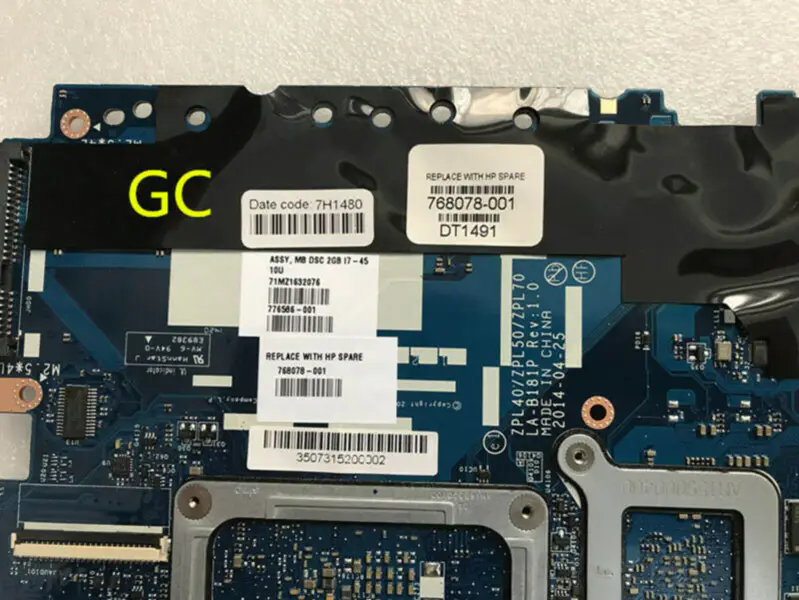 HP 768078-001 motherboard